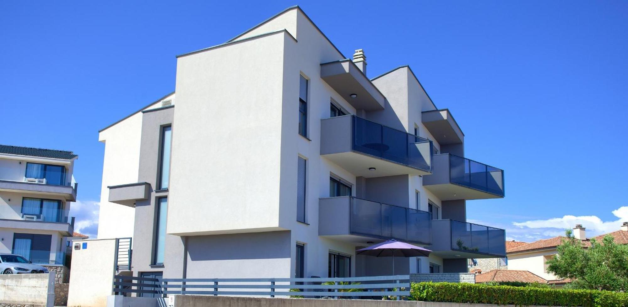 Apartment Sara Кърк Екстериор снимка